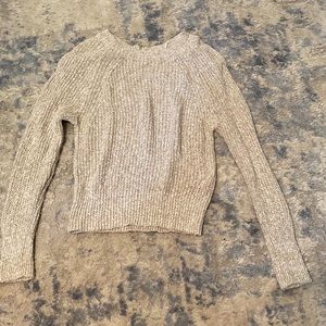 Oatmeal Free People sweater size XS